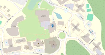 Campus map for Franciscan University of Steubenville