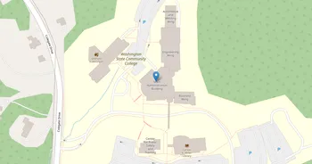 Campus map for Washington State Community College