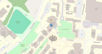 Campus map for Xavier University
