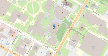 Campus map for Youngstown State University
