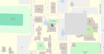 Campus map for Cameron University