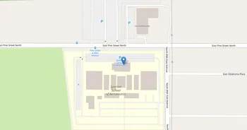 Campus map for Spartan College of Aeronautics and Technology