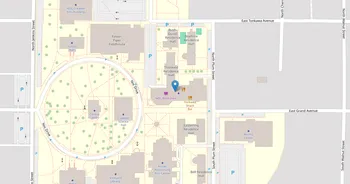 Campus map for Northern Oklahoma College