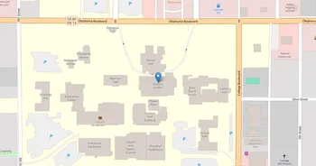 Campus map for Northwestern Oklahoma State University