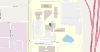 Campus map for Oklahoma State University, Oklahoma City