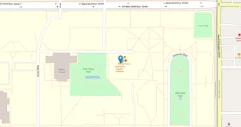 Campus map for Oklahoma Baptist University