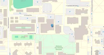 Campus map for Oklahoma City University
