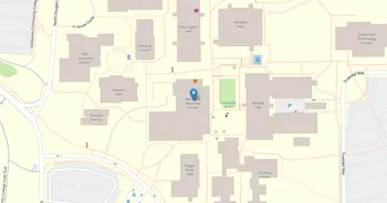 Campus map for Clackamas Community College