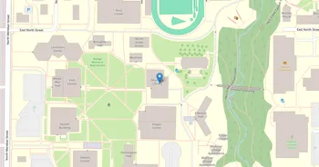 Campus map for George Fox University
