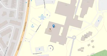 Campus map for Mt Hood Community College
