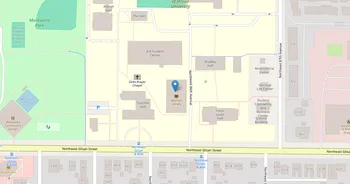 Campus map for Multnomah University