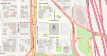 Campus map for National University of Natural Medicine