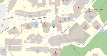 Campus map for Oregon Health & Science University