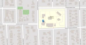 Campus map for Western Seminary