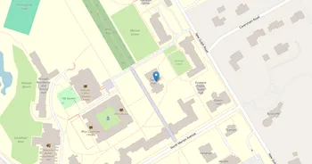 Campus map for Bryn Mawr College