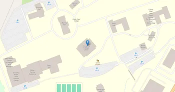 Campus map for Cedar Crest College
