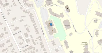 Campus map for Chatham University