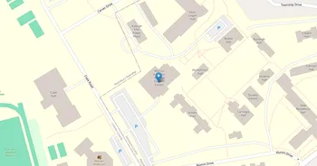Campus map for Cheyney University of Pennsylvania