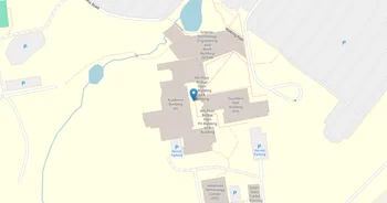 Campus map for Delaware County Community College