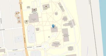 Campus map for Geneva College