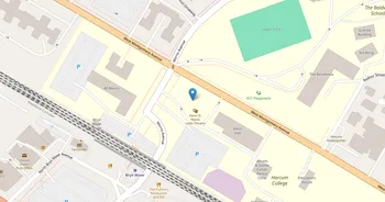 Campus map for Harcum College