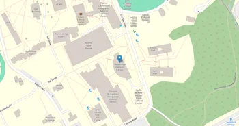 Campus map for Haverford College