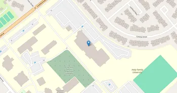 Campus map for Holy Family University