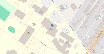 Campus map for Kutztown University of Pennsylvania