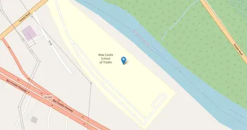 Campus map for New Castle School of Trades