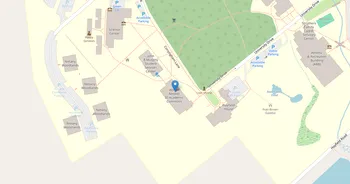 Campus map for Pennsylvania State University, Penn State Wilkes-Barre