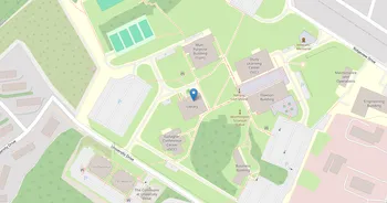 Campus map for Pennsylvania State University, Penn State Scranton