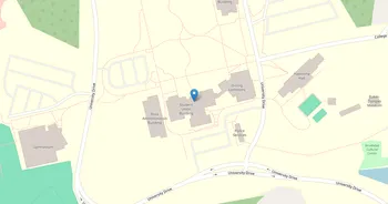Campus map for Pennsylvania State University, Penn State Beaver