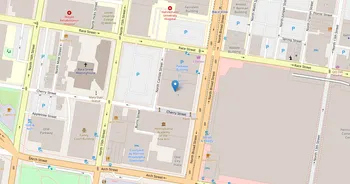 Campus map for Pennsylvania Academy of the Fine Arts