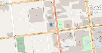 Campus map for Pennsylvania College of Art and Design