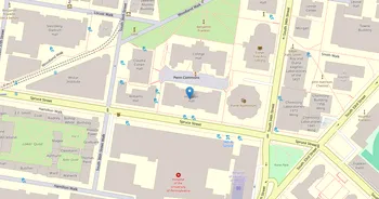 Campus map for University of Pennsylvania