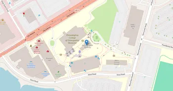 Campus map for Philadelphia College of Osteopathic Medicine