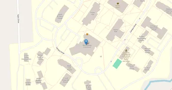 Campus map for University of Pittsburgh, Bradford