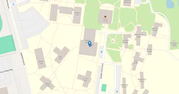Campus map for University of Pittsburgh, Johnstown