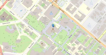 Campus map for University of Scranton