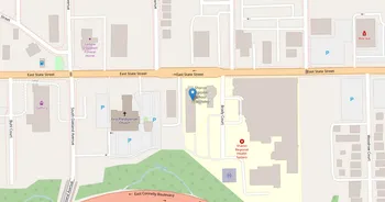 Campus map for Sharon Regional School of Nursing