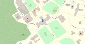 Campus map for Swarthmore College