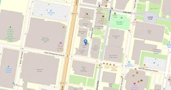 Campus map for Temple University