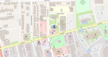 Campus map for Trinity Episcopal School for Ministry