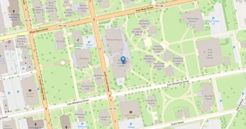 Campus map for Washington & Jefferson College