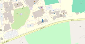 Campus map for York College of Pennsylvania