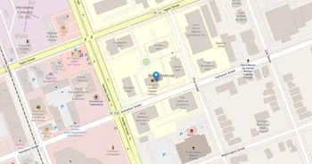 Campus map for Allen University
