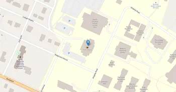 Campus map for Anderson University