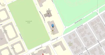 Campus map for Citadel Military College of South Carolina