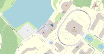 Campus map for Furman University
