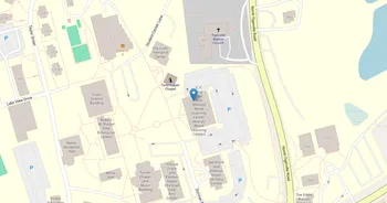 Campus map for North Greenville University